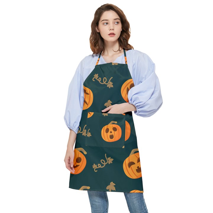 Halloween Pocket Apron