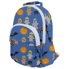 Halloween Rounded Multi Pocket Backpack by Sobalvarro