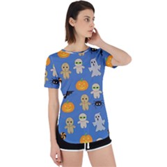 Halloween Perpetual Short Sleeve T-shirt by Sobalvarro