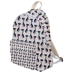 Lady Cat Pattern, Cute Cats Theme, Feline Design The Plain Backpack by Casemiro