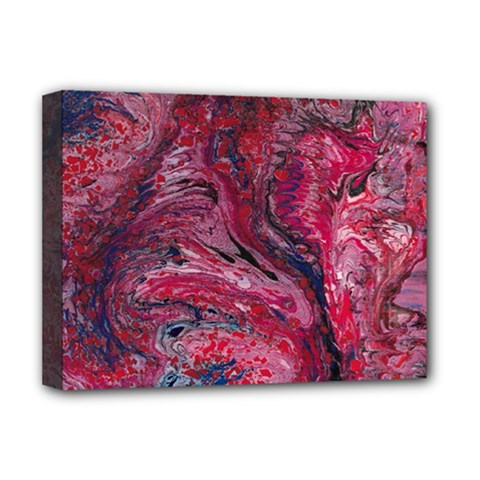 Dragons Flames Deluxe Canvas 16  X 12  (stretched) 