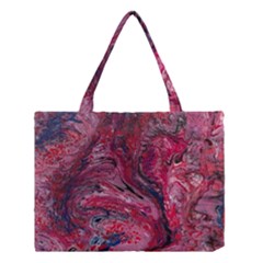 Dragons Flames Medium Tote Bag by kaleidomarblingart