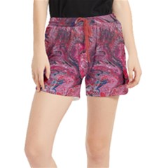 Dragons Flames Runner Shorts by kaleidomarblingart