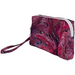 Dragons Flames Wristlet Pouch Bag (small) by kaleidomarblingart