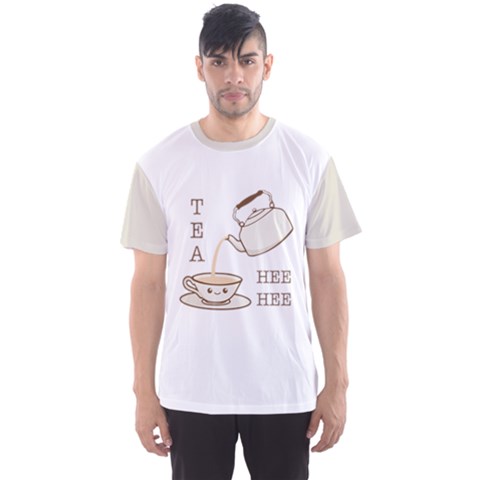 Tea Hee Hee Men s Sport Mesh Tee by CuteKingdom