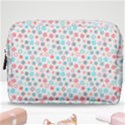 Aqua coral Make Up Pouch (Medium) View1