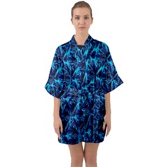 B P  Half Sleeve Satin Kimono  by MRNStudios