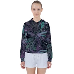 Glitched Out Women s Tie Up Sweat by MRNStudios