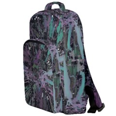 Glitched Out Double Compartment Backpack by MRNStudios