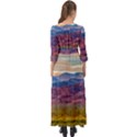 Arid Andean Landscape, La Rioja, Argentina010 Button Up Boho Maxi Dress View2