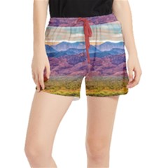 Arid Andean Landscape, La Rioja, Argentina010 Runner Shorts by dflcprintsclothing