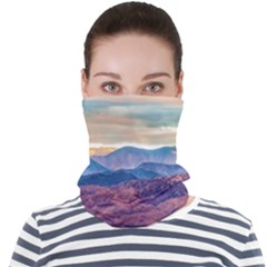 Arid Andean Landscape, La Rioja, Argentina010 Face Seamless Bandana (adult) by dflcprintsclothing