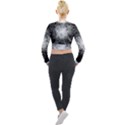 String Theory Long Sleeve Cropped Velvet Jacket View2