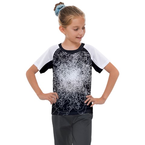 String Theory Kids  Mesh Piece Tee by CuteKingdom