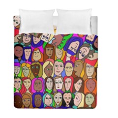 Sisters Duvet Cover Double Side (full/ Double Size)