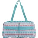 Aqua Coral Waves Multi Function Bag View1