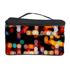 Multicolored Bubbles Print Pattern Cosmetic Storage