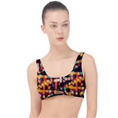 Multicolored Bubbles Print Pattern The Little Details Bikini Top