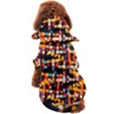 Multicolored Bubbles Print Pattern Dog Coat View2