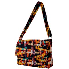 Multicolored Bubbles Print Pattern Full Print Messenger Bag (s)