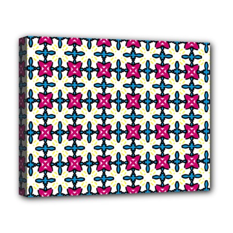 Geometric Deluxe Canvas 20  X 16  (stretched)