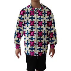 Geometric Kids  Hooded Windbreaker