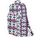 Geometric Double Compartment Backpack View1