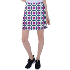 Geometric Tennis Skirt