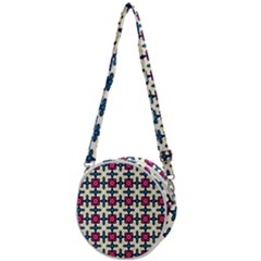 Geometric Crossbody Circle Bag