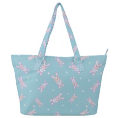 Rabbit  Full Print Shoulder Bag by SychEva