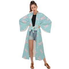 Rabbit  Maxi Kimono by SychEva