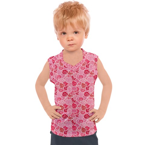 Roses Kids  Sport Tank Top by CuteKingdom