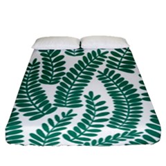 Fern Fitted Sheet (queen Size)