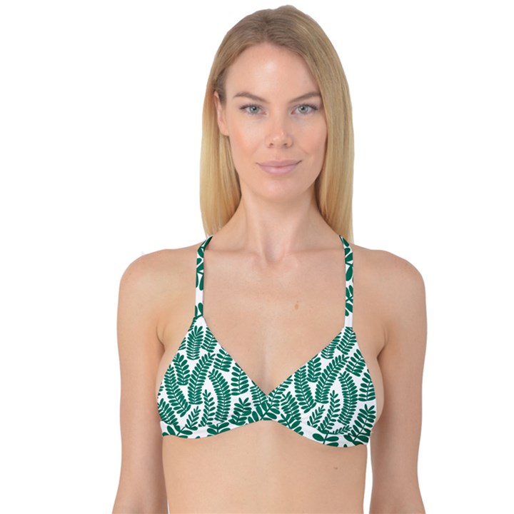 Fern Reversible Tri Bikini Top