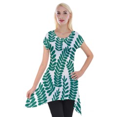 Fern Short Sleeve Side Drop Tunic