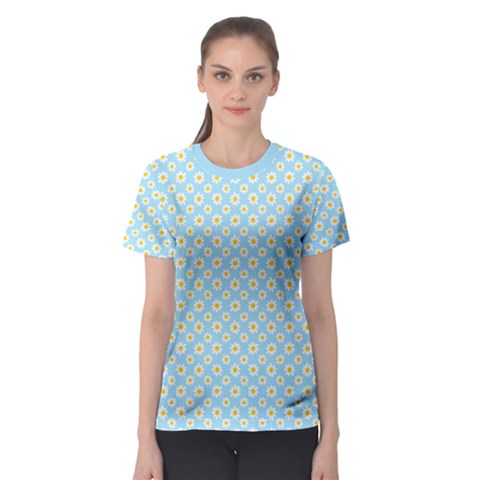 Daisies Women s Sport Mesh Tee by CuteKingdom