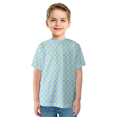 Daisies Kids  Sport Mesh Tee by CuteKingdom