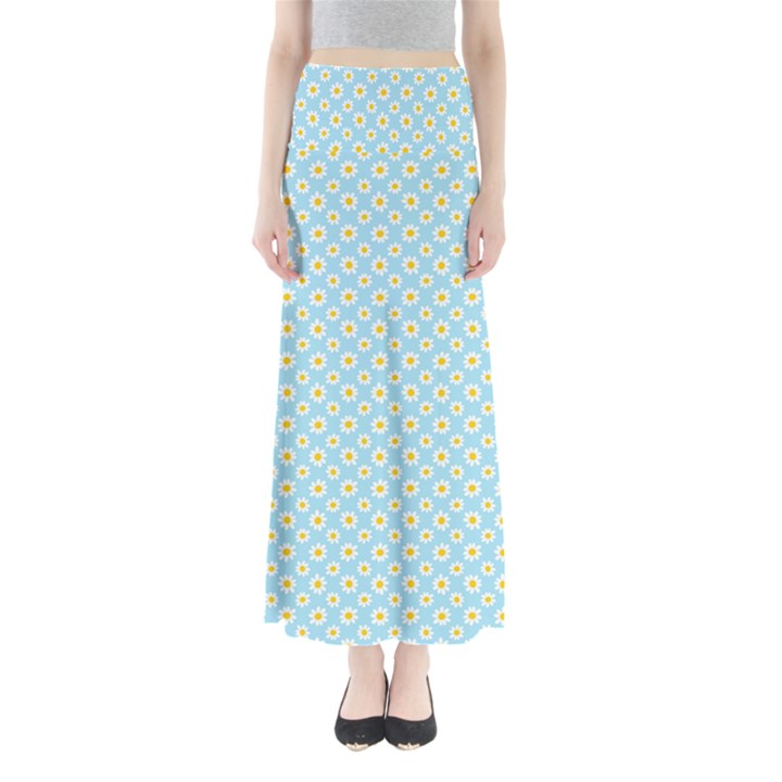 Daisies Full Length Maxi Skirt