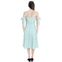 Daisies Shoulder Tie Bardot Midi Dress View2