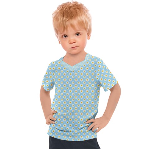 Daisies Kids  Sports Tee by CuteKingdom