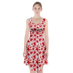 Red Flowers Racerback Midi Dress by CuteKingdom