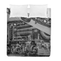 Steam Locomotive, Montevideo, Uruguay Duvet Cover Double Side (Full/ Double Size) View2