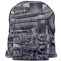 Steam Locomotive, Montevideo, Uruguay Giant Full Print Backpack by dflcprintsclothing