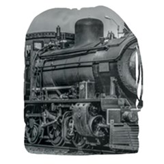 Steam Locomotive, Montevideo, Uruguay Drawstring Pouch (3xl) by dflcprintsclothing