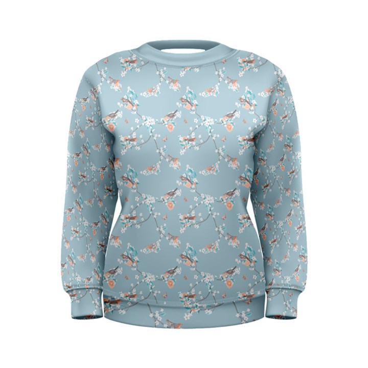 Birds And Flowers Women s Sweatshirt