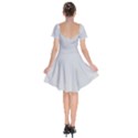  Light Gray - Short Sleeve Bardot Dress View2