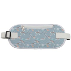 Birds And Flowers Rounded Waist Pouch by CuteKingdom