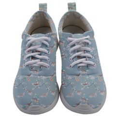 Birds And Flowers Mens Athletic Shoes by CuteKingdom