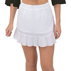 Pirate Flag-jolly Rojer Fishtail Mini Chiffon Skirt