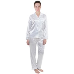 Pirate Flag-jolly Rojer Satin Long Sleeve Pyjamas Set